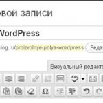 Произвольные поля WordPress: понятие, использование, создание