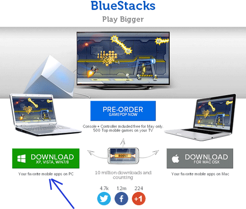 bluestacks - программа эмулятор для андроид игр