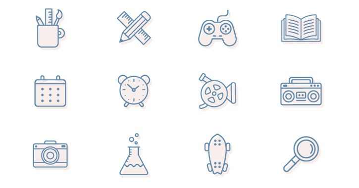 10-colored-line-icons