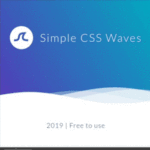 CSS анимированные волны